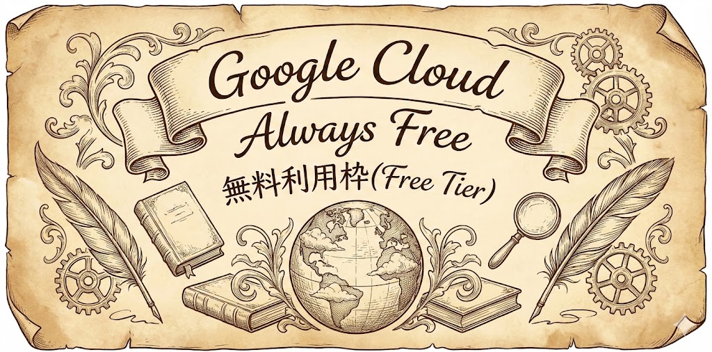 GCPのAlways Free枠を使い倒す！永年無料でブログを維持する技術