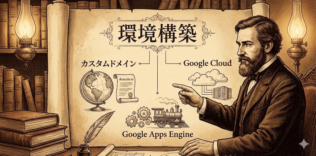 GAE無料枠でブログ運用！Google App Engineのプロジェクト作成と初期設定