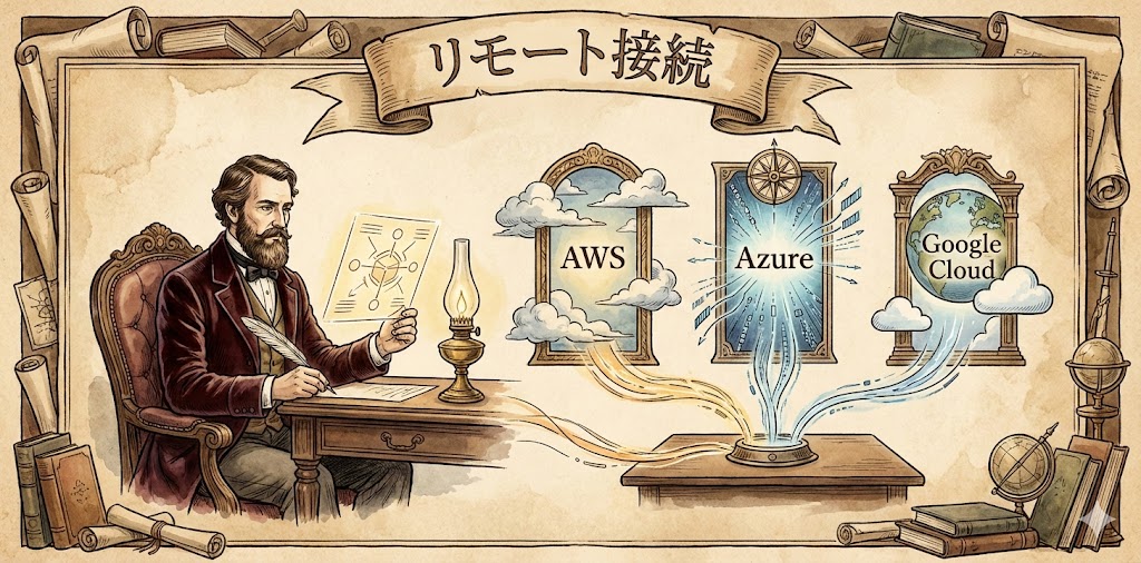 マルチクラウドにおける踏み台サーバについて