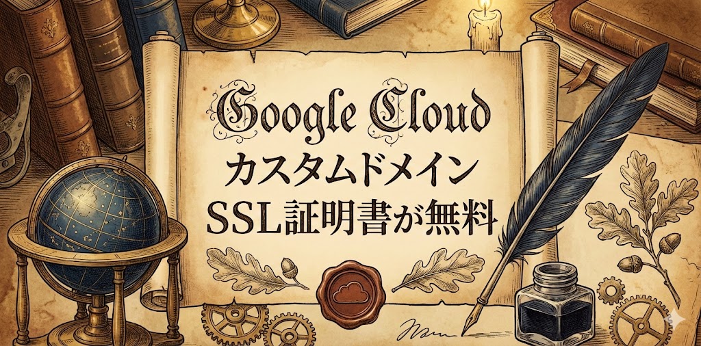 GAEの「無料ドメイン」と「無料SSL証明書」がとても便利♪